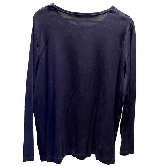 croft & barrow Tops - Croft & Barrow Long Sleeve Classic Tee Plus Size 2X